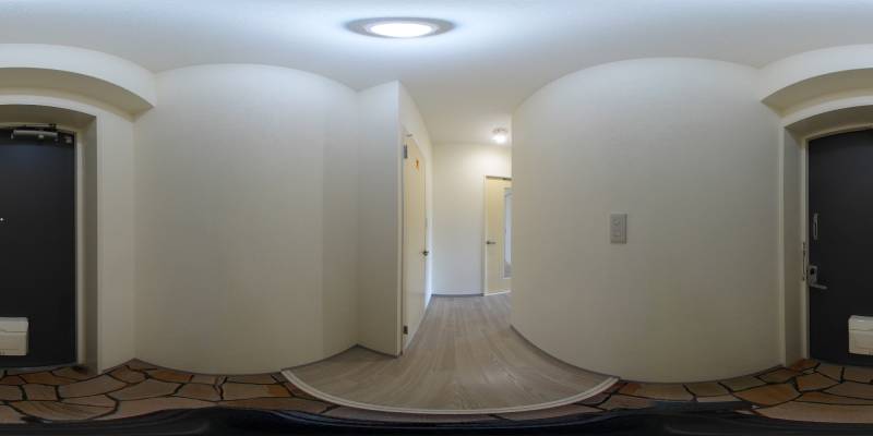 パノラマ画像玄関