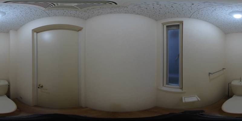 パノラマ画像トイレ