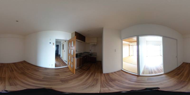 パノラマ画像リビング