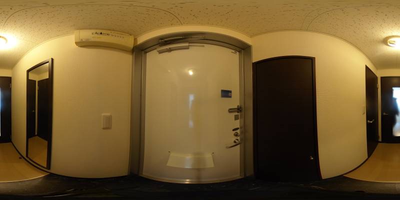 パノラマ画像玄関