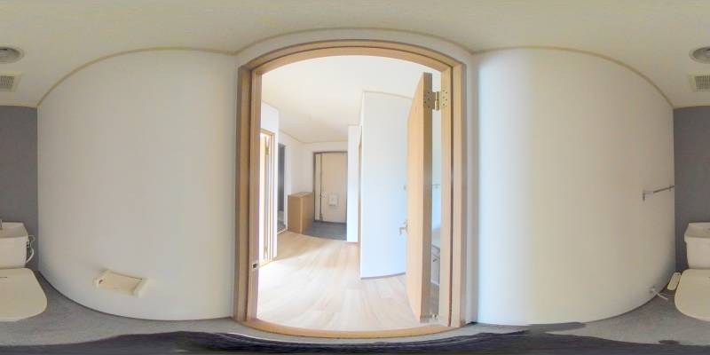 パノラマ画像トイレ