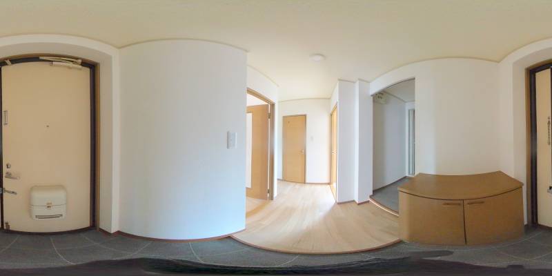 パノラマ画像玄関