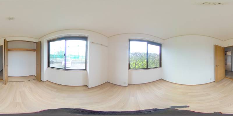 パノラマ画像洋室