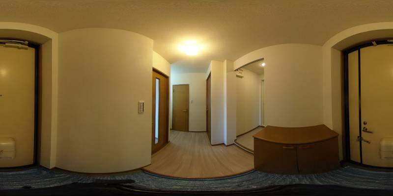 パノラマ画像玄関