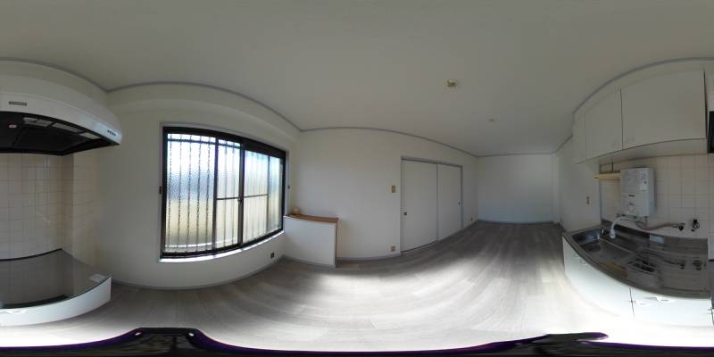 パノラマ画像キッチン