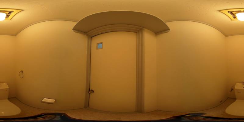 パノラマ画像トイレ