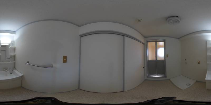 パノラマ画像洗面所