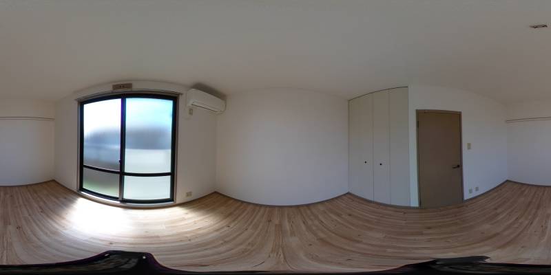 パノラマ画像洋室