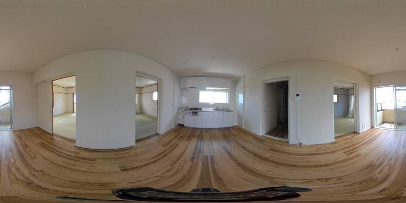 パノラマ画像リビング