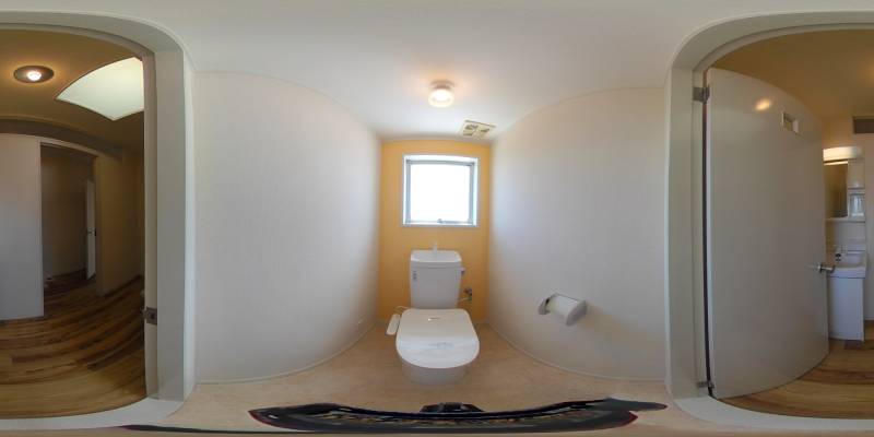 パノラマ画像トイレ