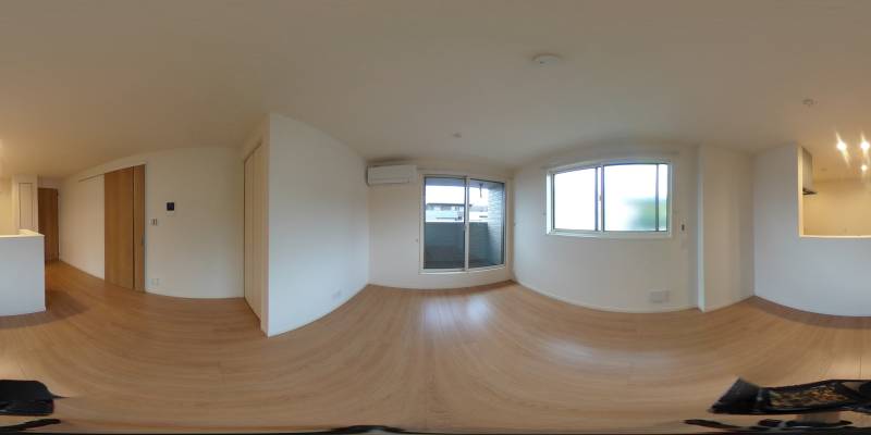 パノラマ画像リビング