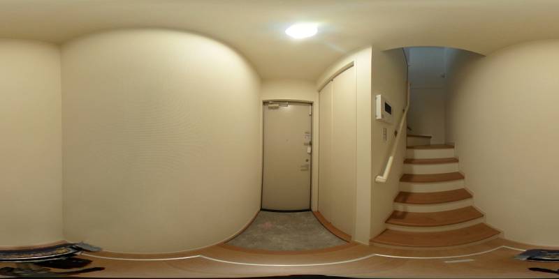 パノラマ画像玄関