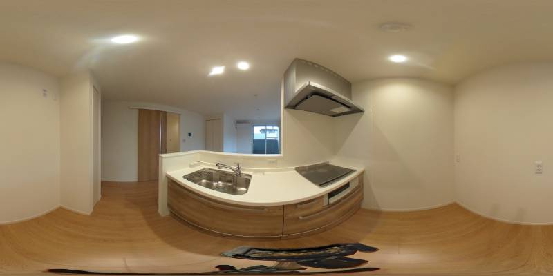 パノラマ画像キッチン