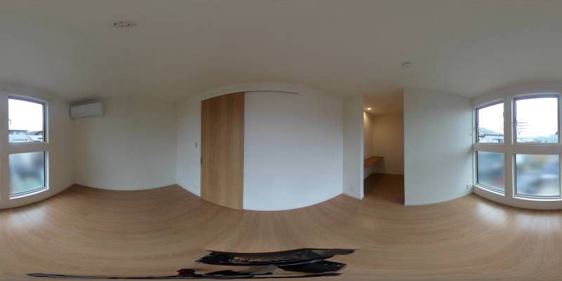 パノラマ画像洋室