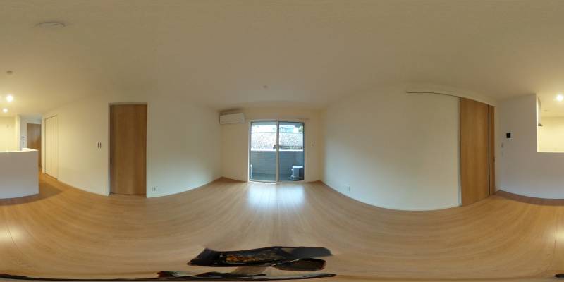 パノラマ画像リビング