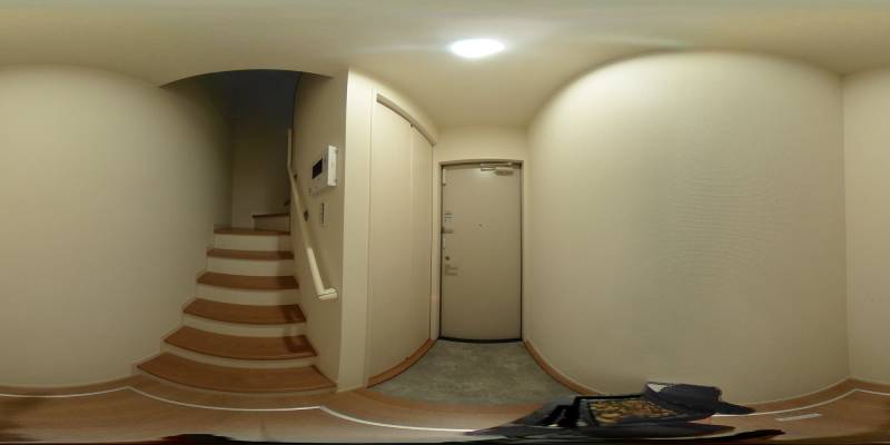 パノラマ画像玄関