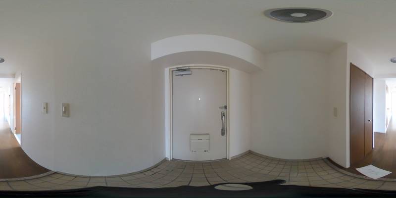 パノラマ画像玄関