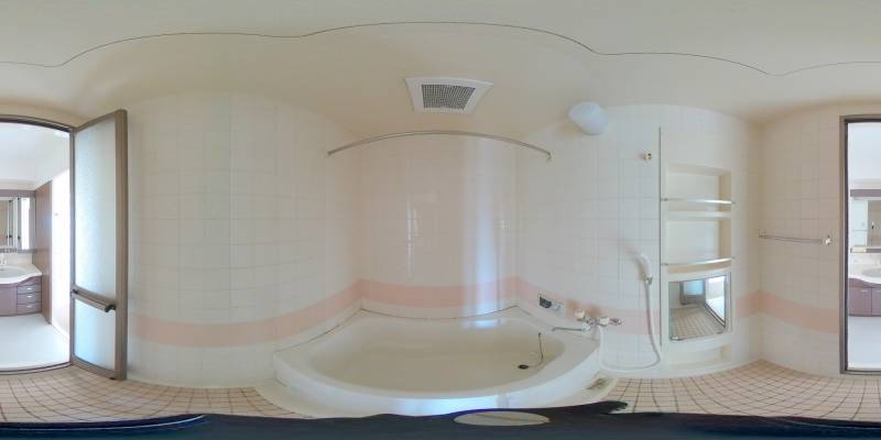 パノラマ画像バスルーム