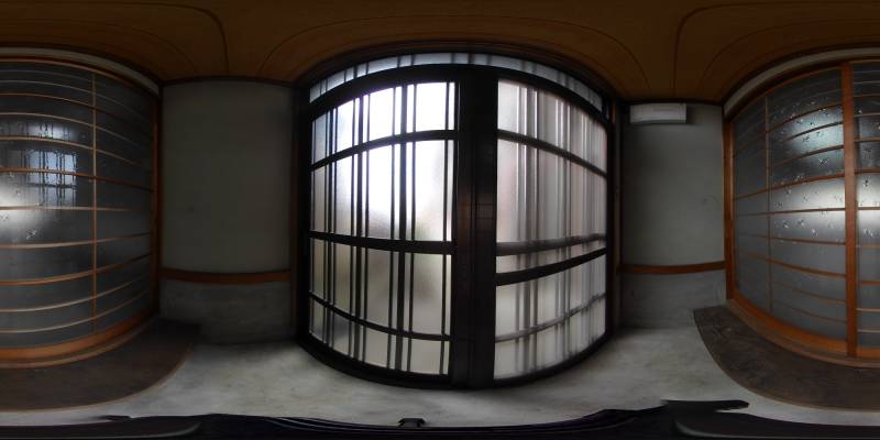 パノラマ画像玄関