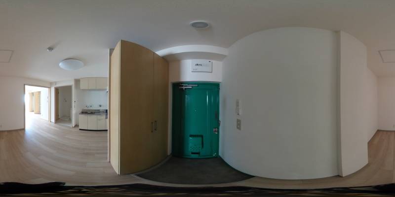 パノラマ画像玄関