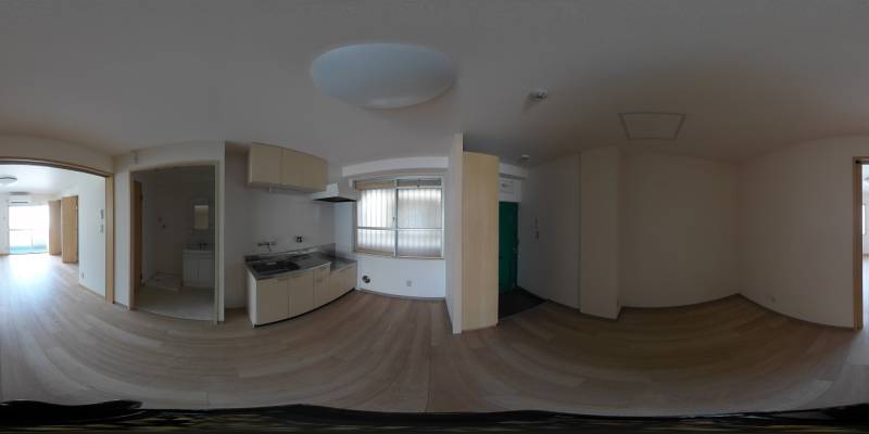 パノラマ画像リビング