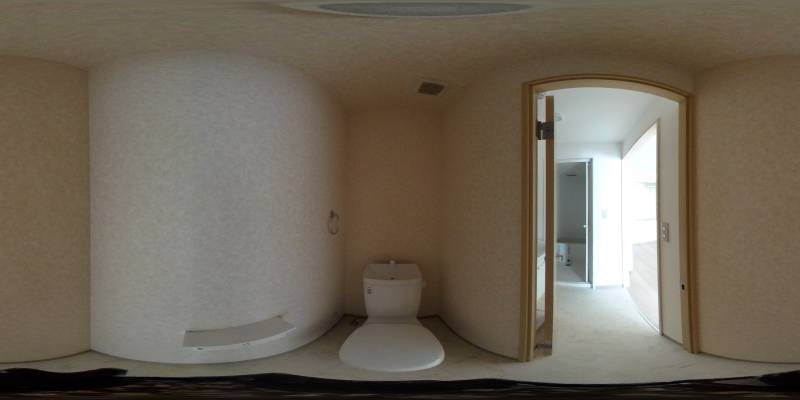 パノラマ画像トイレ