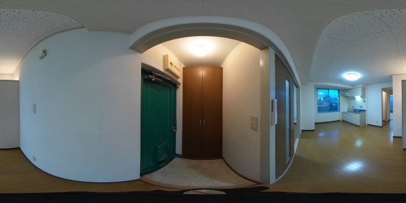 パノラマ画像玄関