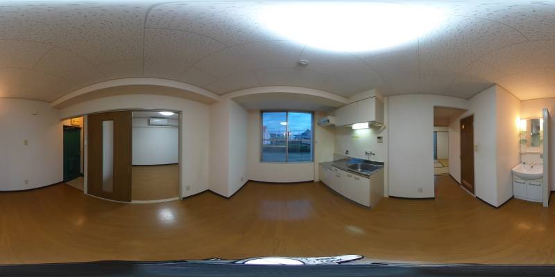 パノラマ画像リビング