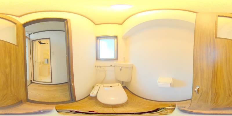 パノラマ画像トイレ