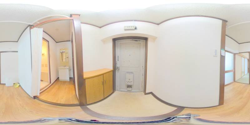 パノラマ画像玄関