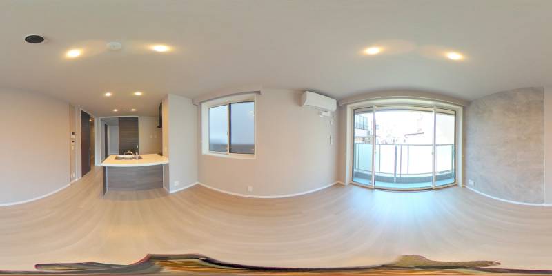 パノラマ画像リビング