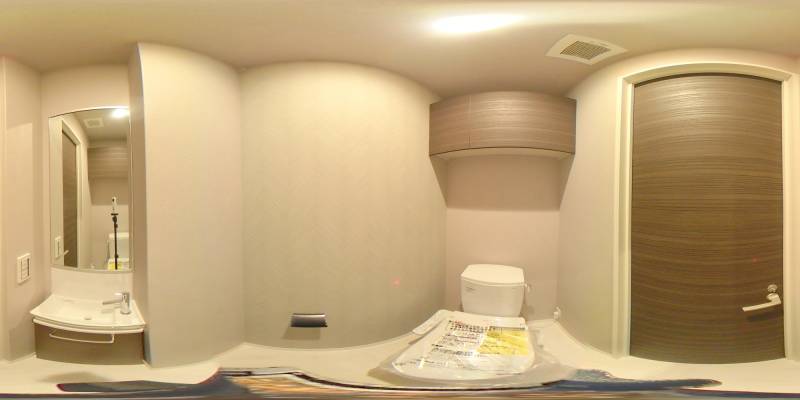 パノラマ画像トイレ