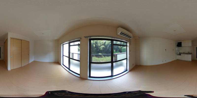 パノラマ画像リビング