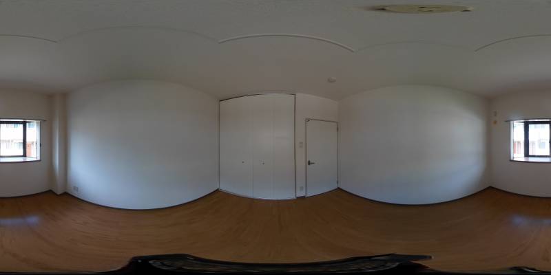 パノラマ画像洋室