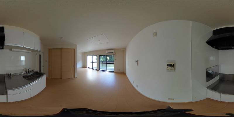 パノラマ画像キッチン