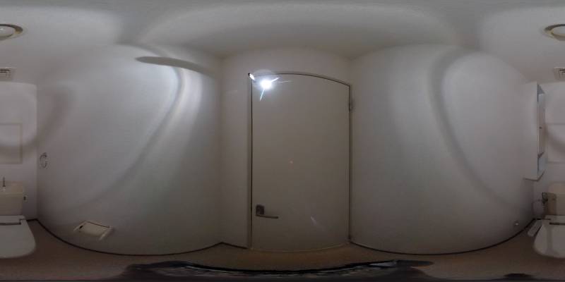 パノラマ画像トイレ