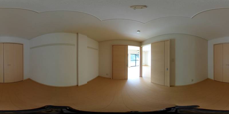 パノラマ画像洋室