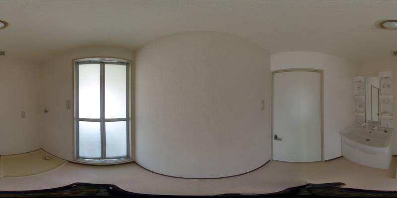 パノラマ画像洗面所