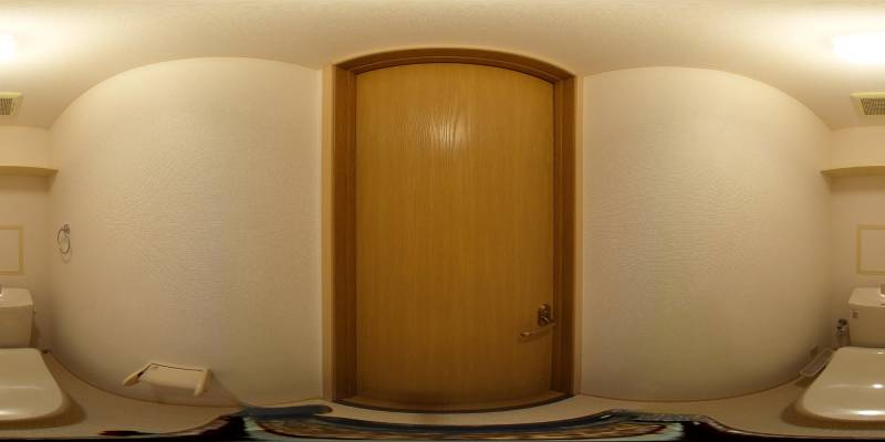 パノラマ画像トイレ