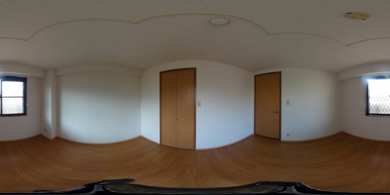 パノラマ画像洋室