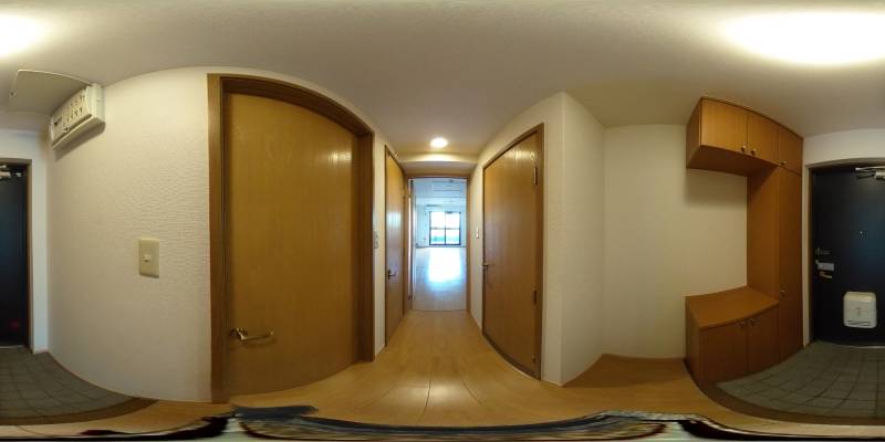 パノラマ画像玄関