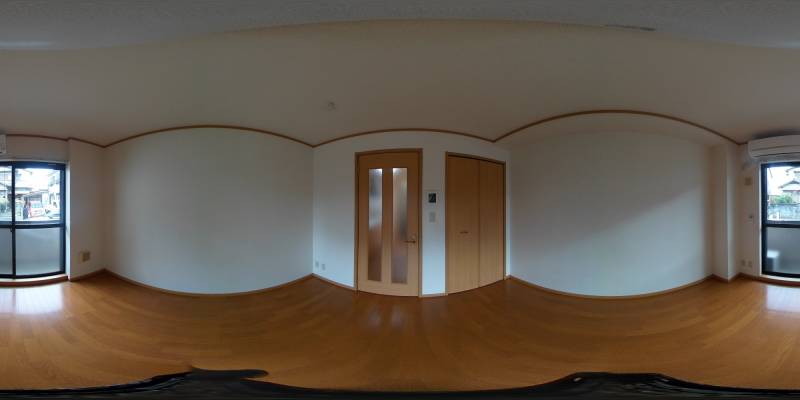 パノラマ画像洋室