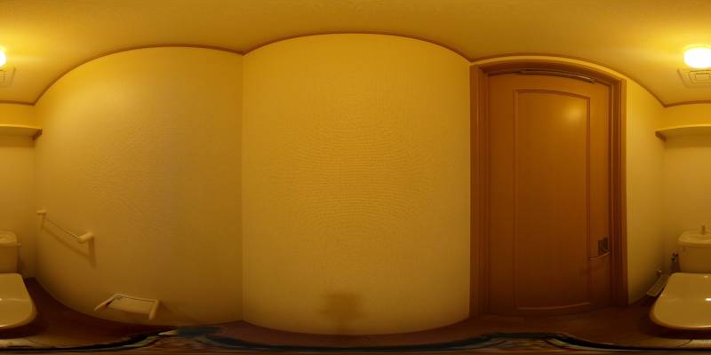 パノラマ画像トイレ