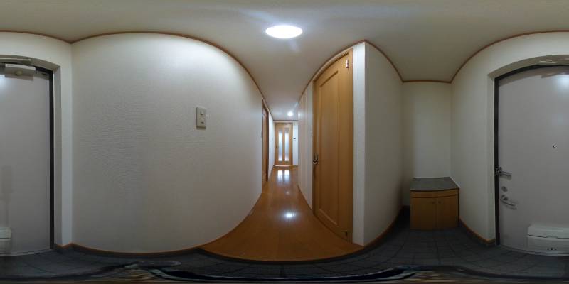 パノラマ画像玄関