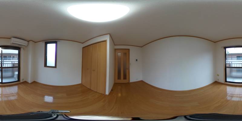 パノラマ画像洋室