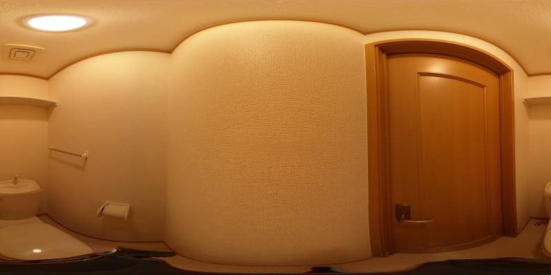 パノラマ画像トイレ