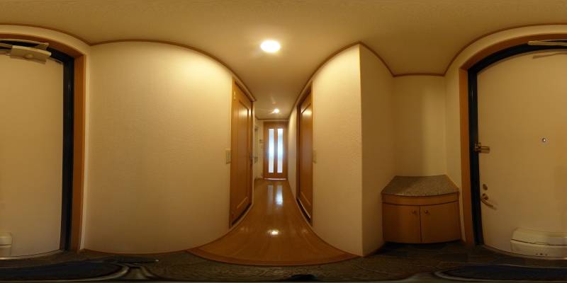 パノラマ画像玄関