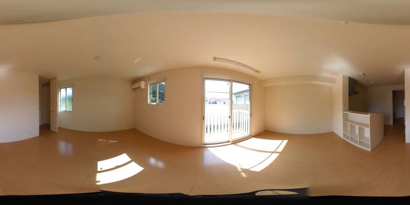 パノラマ画像リビング