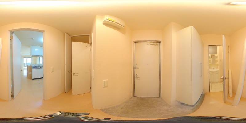 パノラマ画像玄関