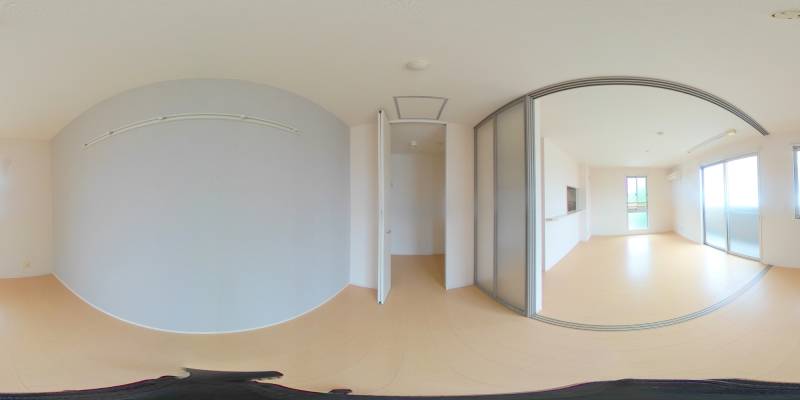 パノラマ画像洋室